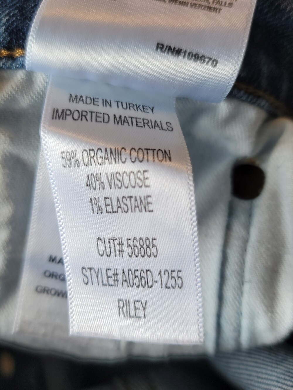 Agolde Riley Straight Leg Jeans - Picture 4 of 5